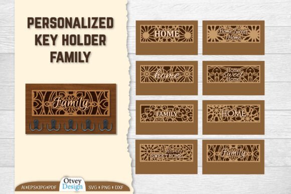 Cuelga Llaves Personalizado Creativo Digital